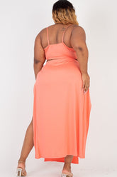 The Tacarra Plus Size Skirt Set